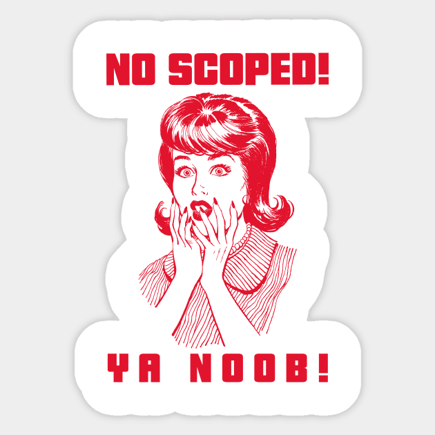 No scoped 10.0 Sticker by 2 souls